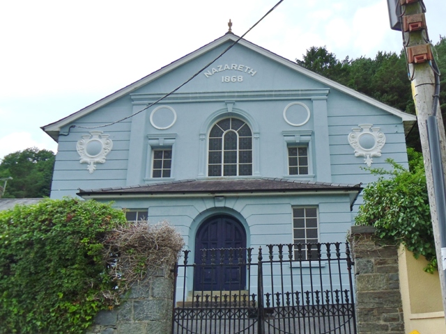 Nazareth Chapel at Talybont, associated with John Davies of Erglodd