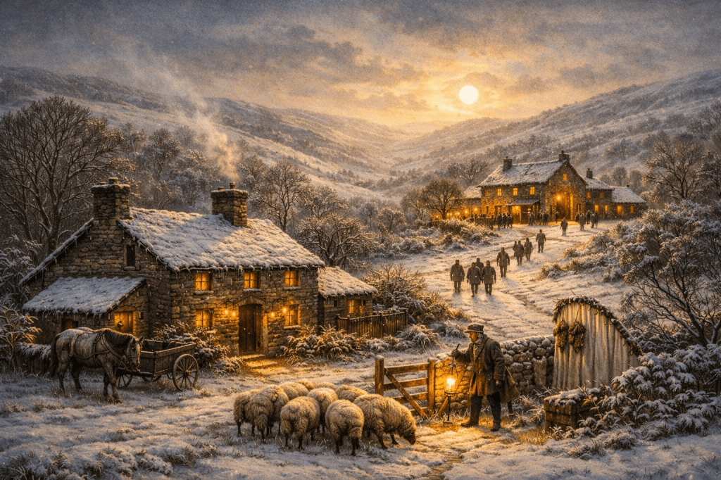 A Christmas in the Victorian Welsh&nbsp;Uplands