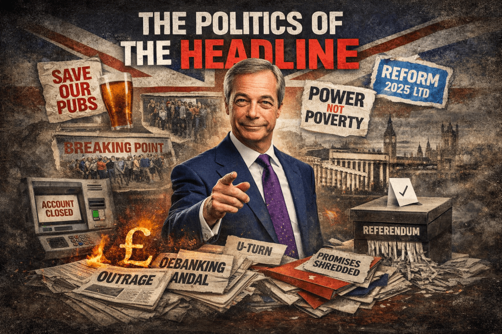 Nigel Farage, the politics of the headline, and the art of moving&nbsp;on