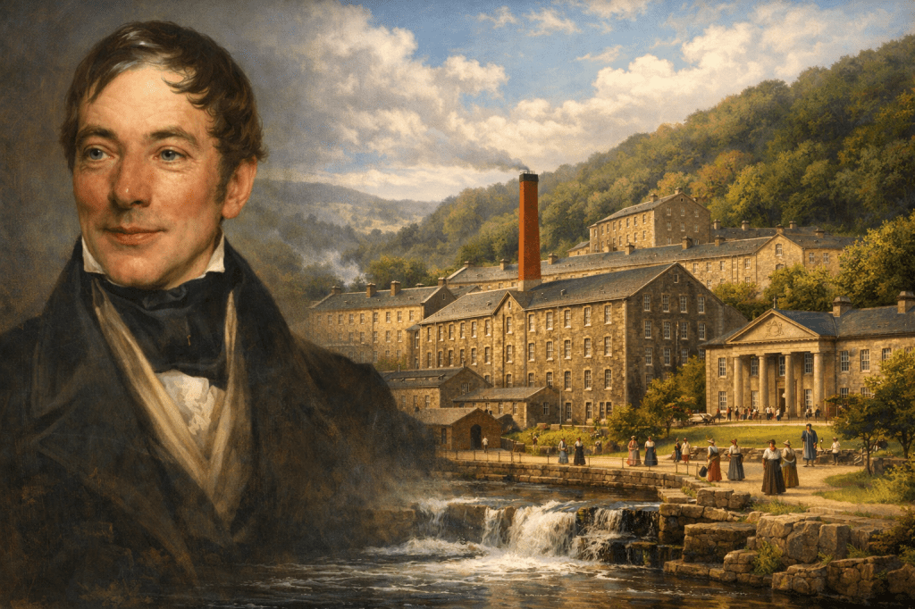 Robert Owen (1771-1858) of Newtown,&nbsp;Montgomeryshire