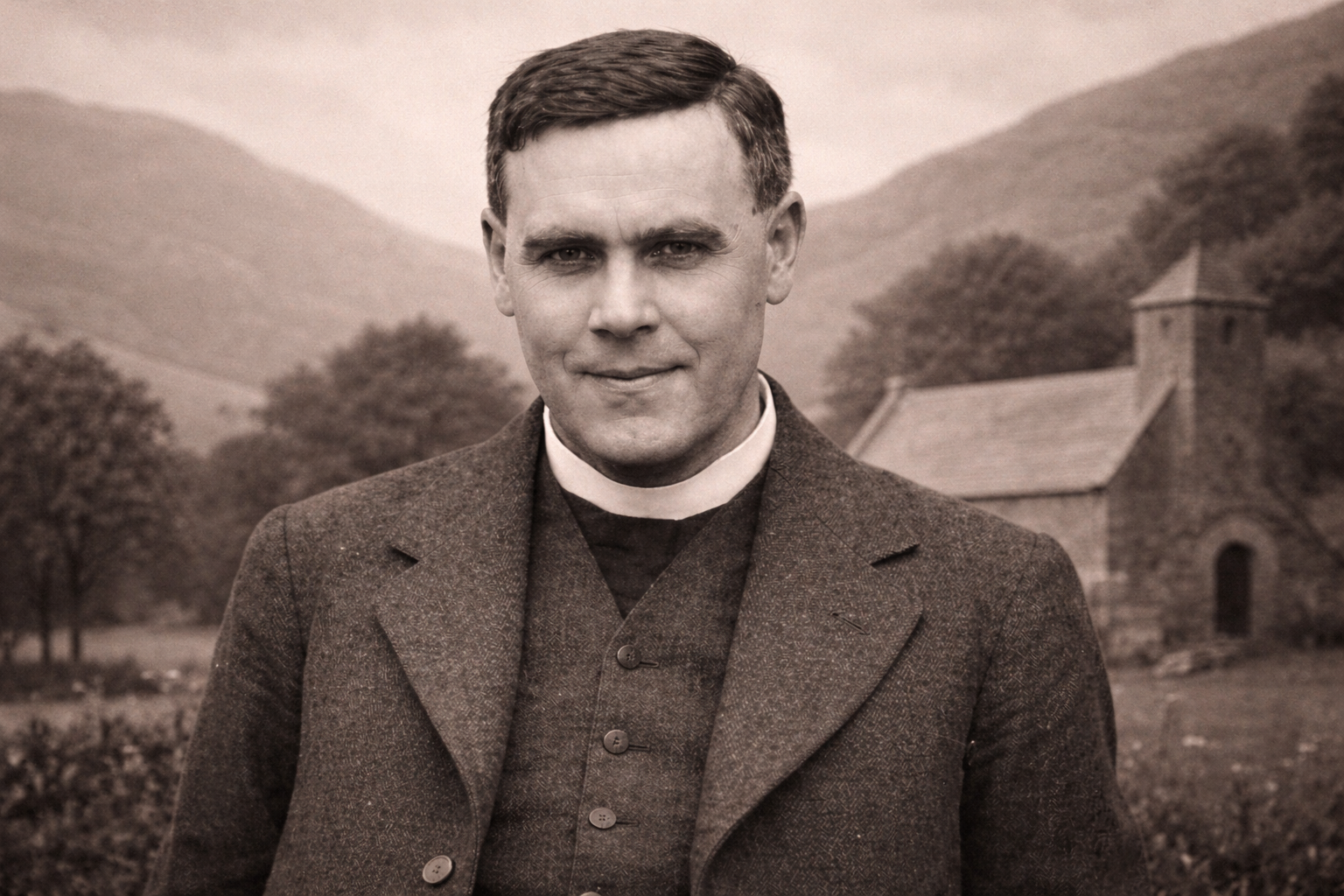 Portrait of the Reverend Trevor Owen Davies