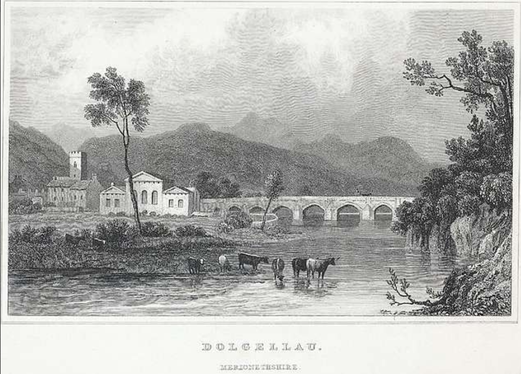 Illustration accompanying the history of John Howel and the origins of the Jones family of Glandwr.