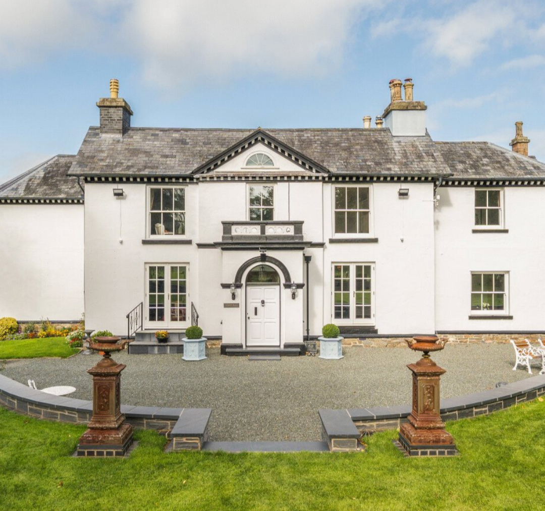 Howey Hall near Llandrindod Wells, Radnorshire